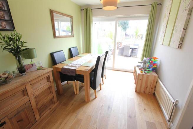 Through lounge dining room