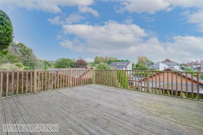 Raised Patio Deck: