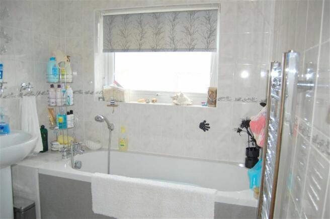 FULLY TILED BATHROOM