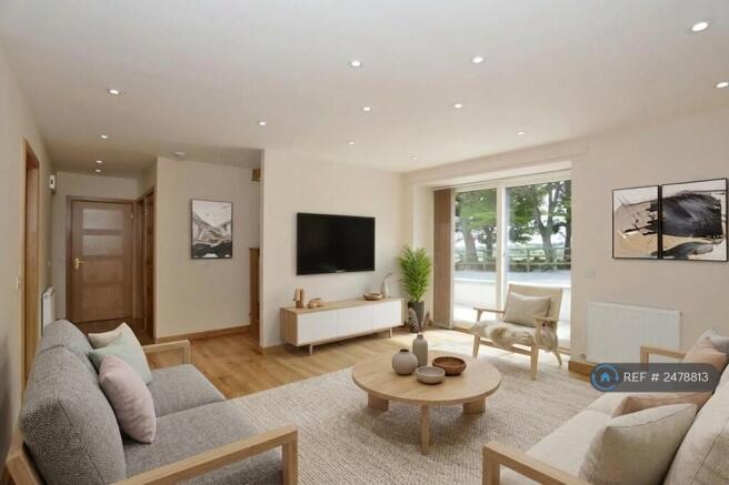 Lounge Virtually Staged