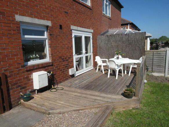 Rear Patio