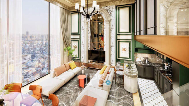 37th Floor 4 Bedroom Duplex Condo For Sale ¿ Time Square 7, Toul Kork, Phnom Penh