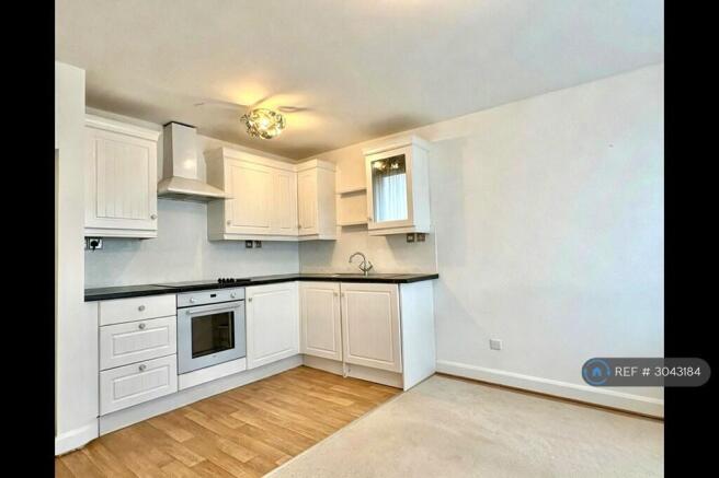 Bright Updated Living/Kitchen Area