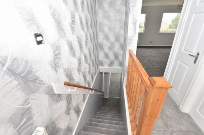 stairs and lan...