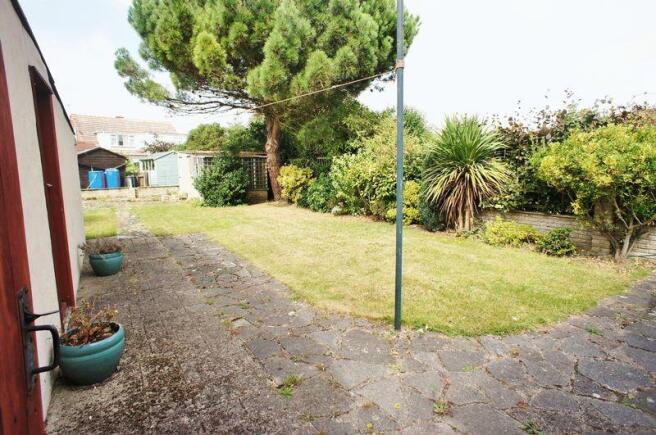 Rear garden