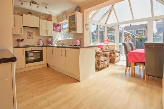 Open Plan Living Dining Kitchen to Rear