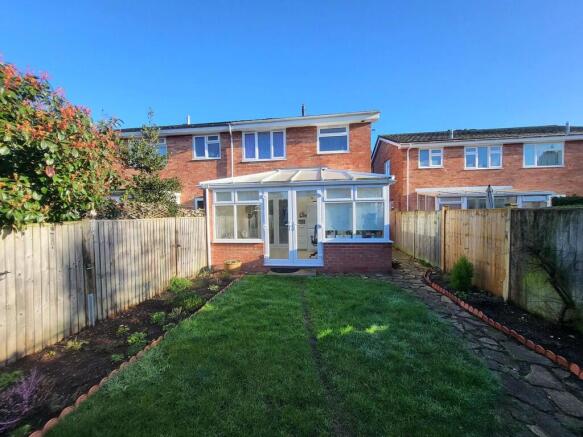 Rear garden