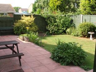 Rear garden