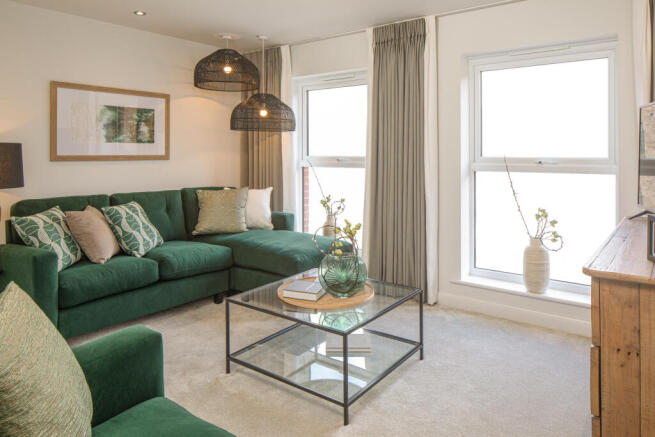 Lounge in the Haversham 4 bedroom home