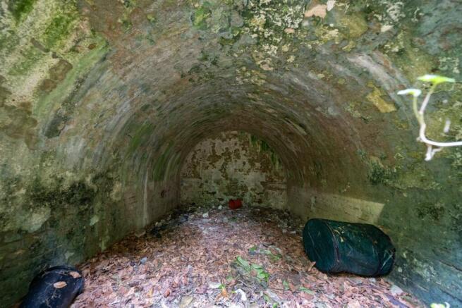 Underground wine cellar