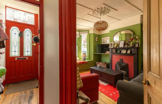 Hall & living room