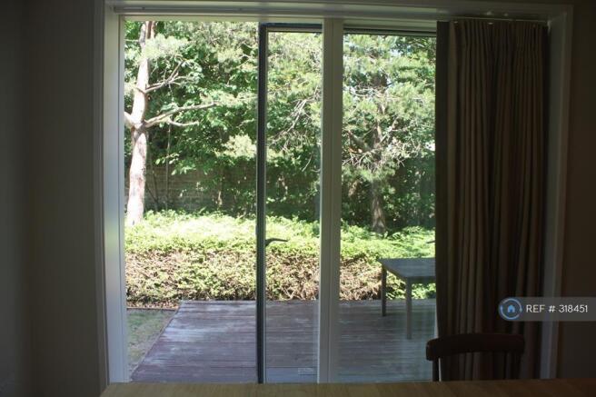 View From Kitchen To Garden