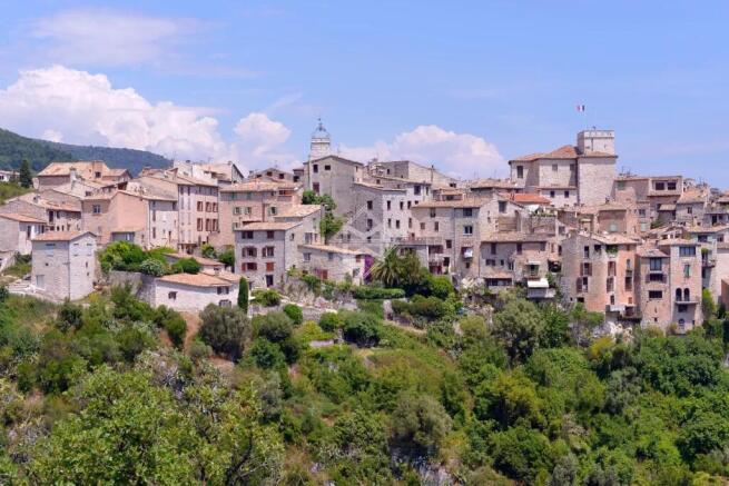 tourrettes-sur-loup tourrettes village commune fra