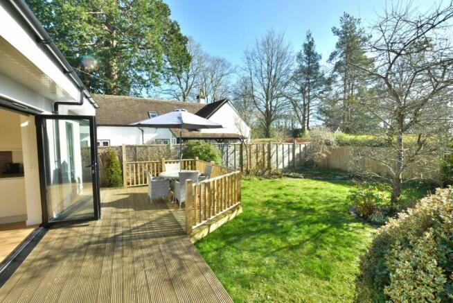 Rear garden