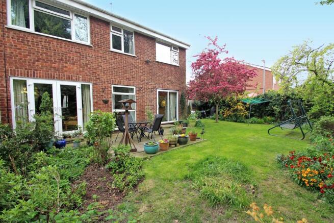 Rear garden