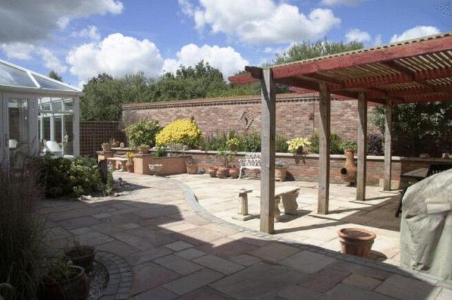 Rear garden