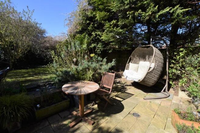 Rear garden