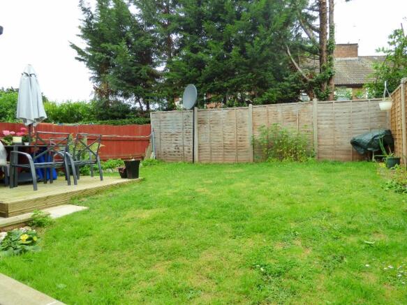 Rear garden
