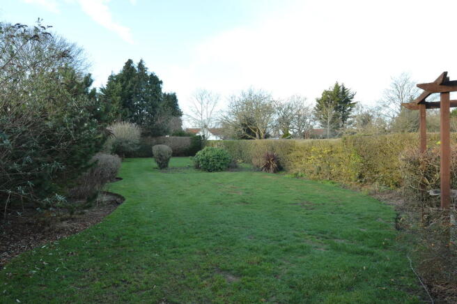 Rear garden