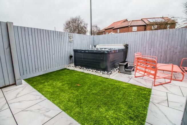 Rear Garden. 
