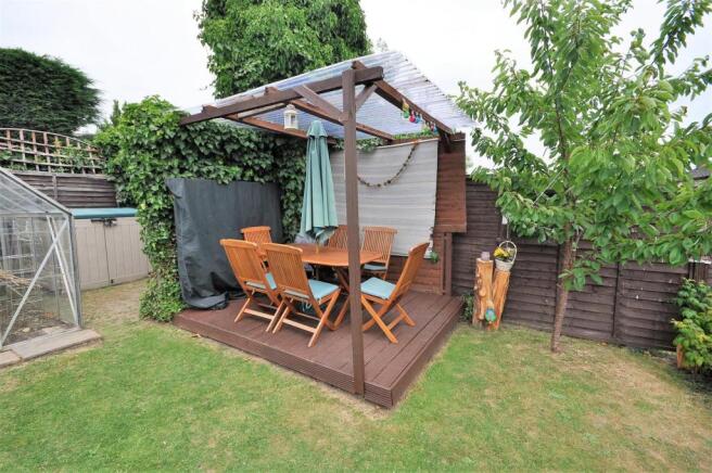 Decked Patio Area