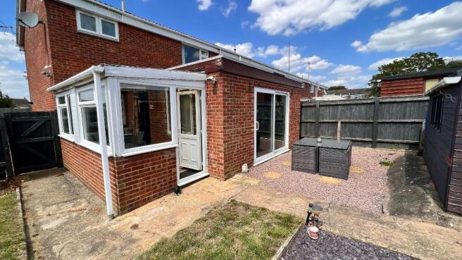 Rear of Property