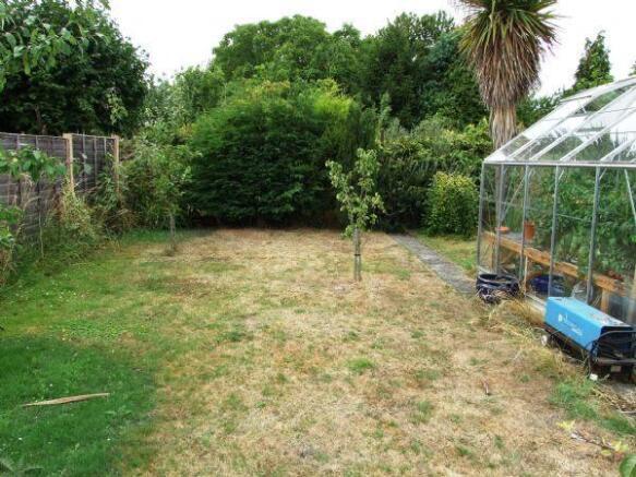 Rear garden