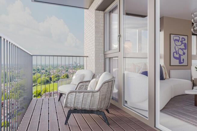 Royal Gateway - Two-bed apartment