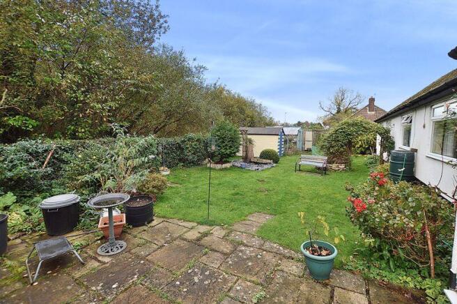 Rear garden