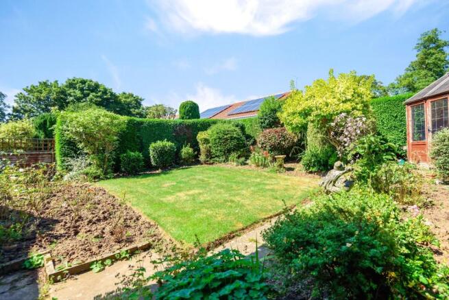 Rear garden