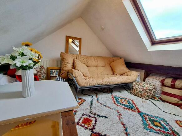 Handy loft room, ideal storage area