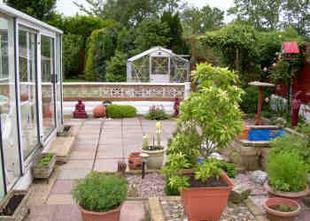 Rear Patio