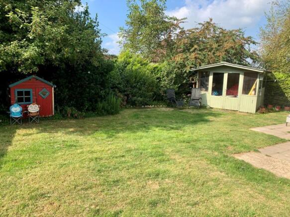 Rear garden