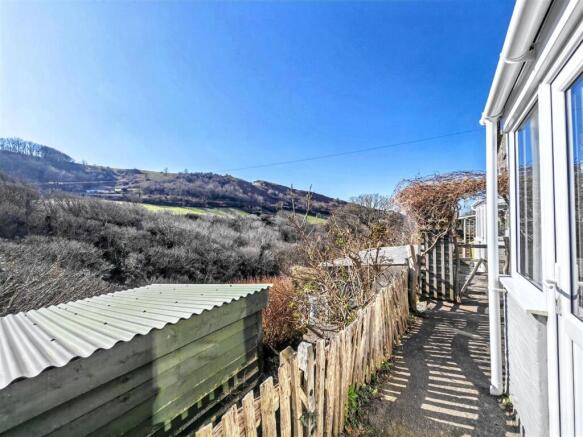 Rear patio