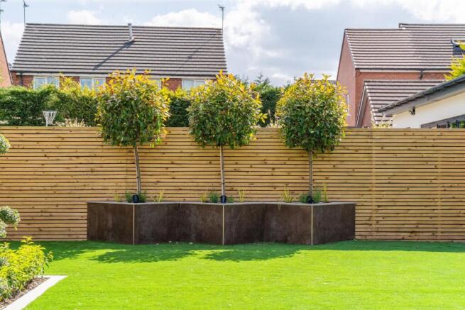 The Spires, Rear Garden
