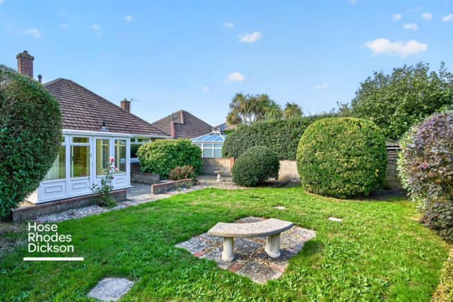 Rear garden