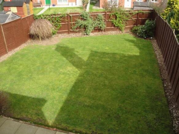 Rear garden
