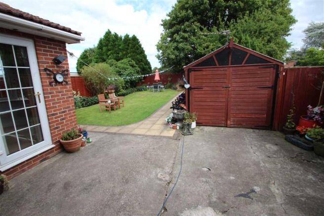 Rear Garden/ Shed