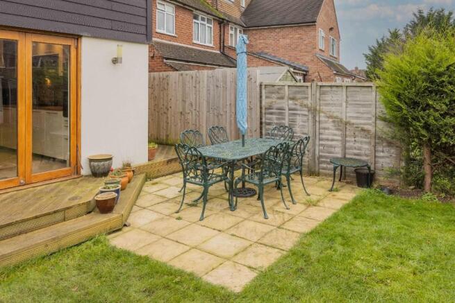 Rear of Property