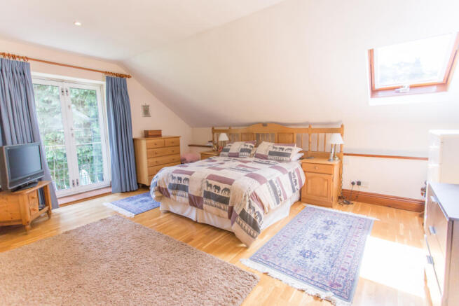 Master Bedroom with Juliet Balcony