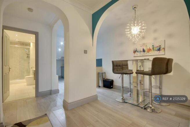 Bathroom And Dining Space