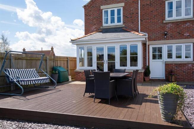 Decked Patio Area