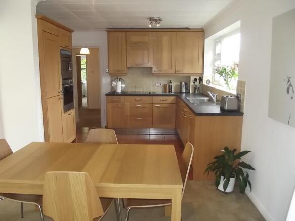 Dining through to kitchen
