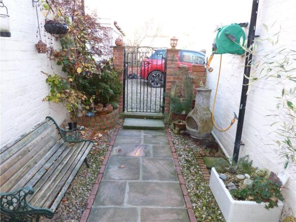 Rear Courtyard