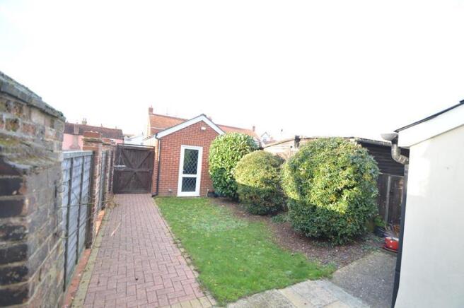 Rear garden