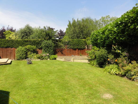 Rear garden