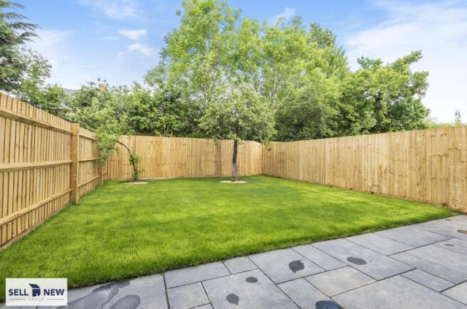 Rear garden