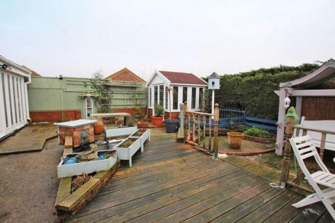 Rear garden
