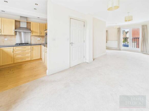 Open Plan Sitting/Dining Room to Kitchen