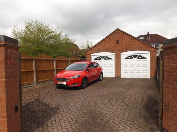 Double garage